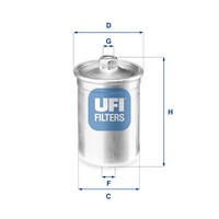 UFI Kraftstofffilter FüR VW Audi Alfa Romeo Daimler Jaguar Fiat Volvo Saab