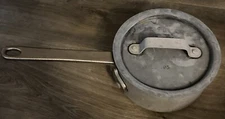 Commercial Aluminum Cookware  Calphalon Anodized 1½ Qt Saucepan & Lid 305 Vtg