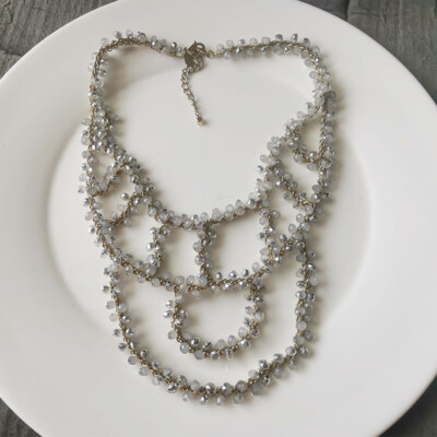 24'' Express Floral Collar Necklace Statement Gift Fashion Women Party Jewelry