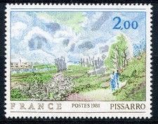 STAMP / TIMBRE FRANCE NEUF N° 2136 ** TABLEAU PISSARO