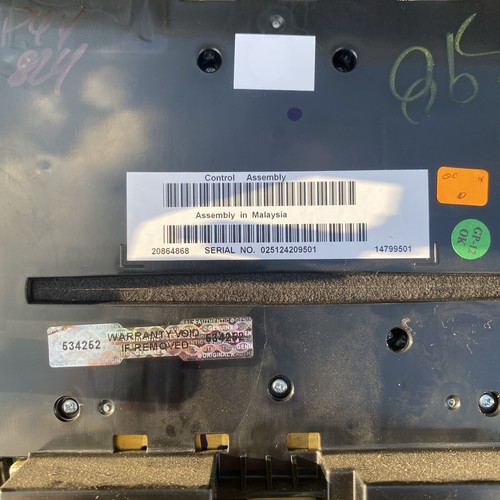 10-12 CADILLAC SRX STEREO RADIO UNIT DISPLAY OEM CLIMATE HEATED SEAT - Bild 11 von 18