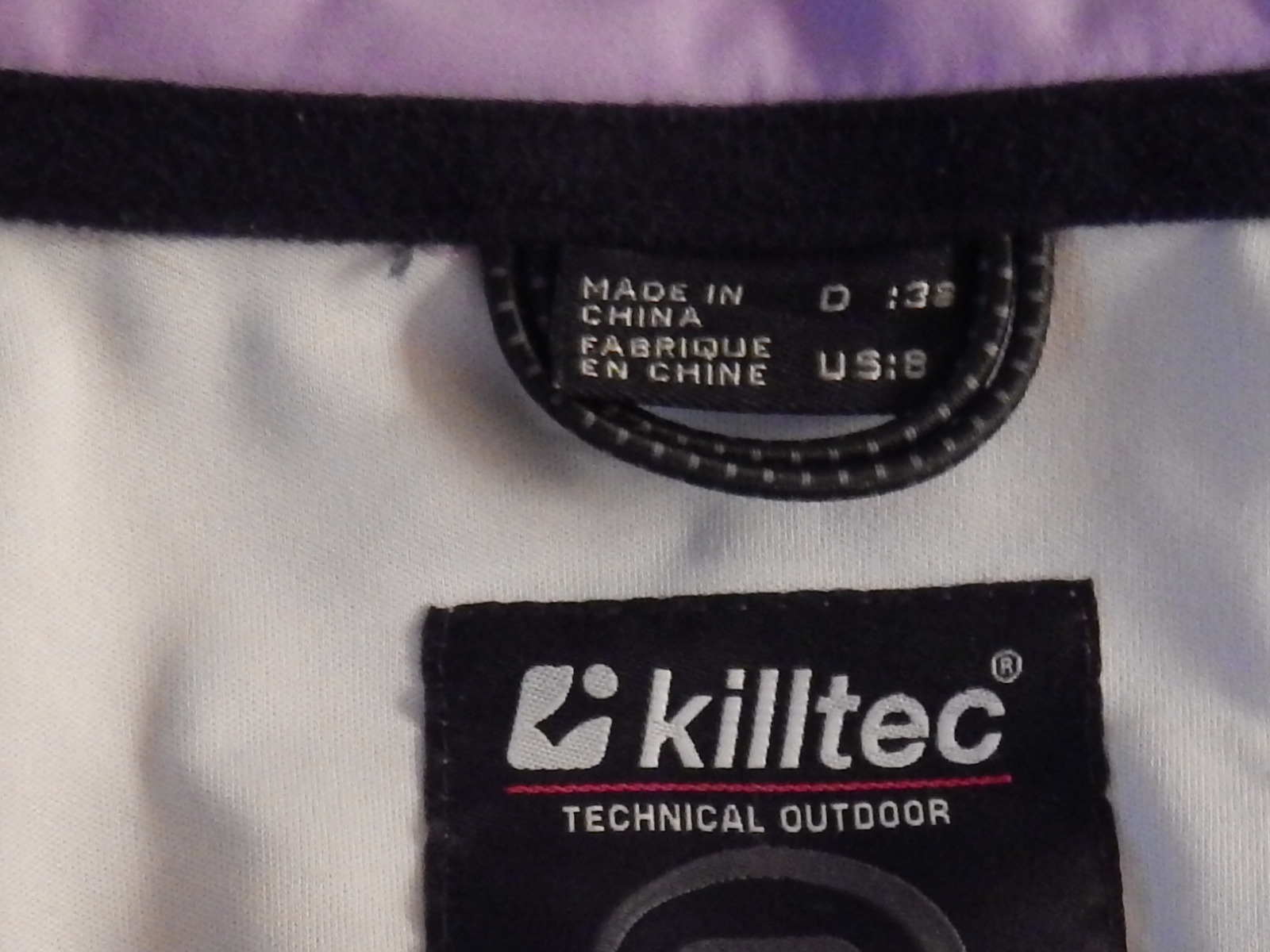Killtec Woman's Lilac Level 3 Tec Jacket size 8 - image 9
