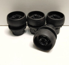 LOT OF 4 NEW OLD STOCK ALLEN-BRADLEY 20MM BLACK MOMENTARY PUSH BUTTONS 800FP-F9