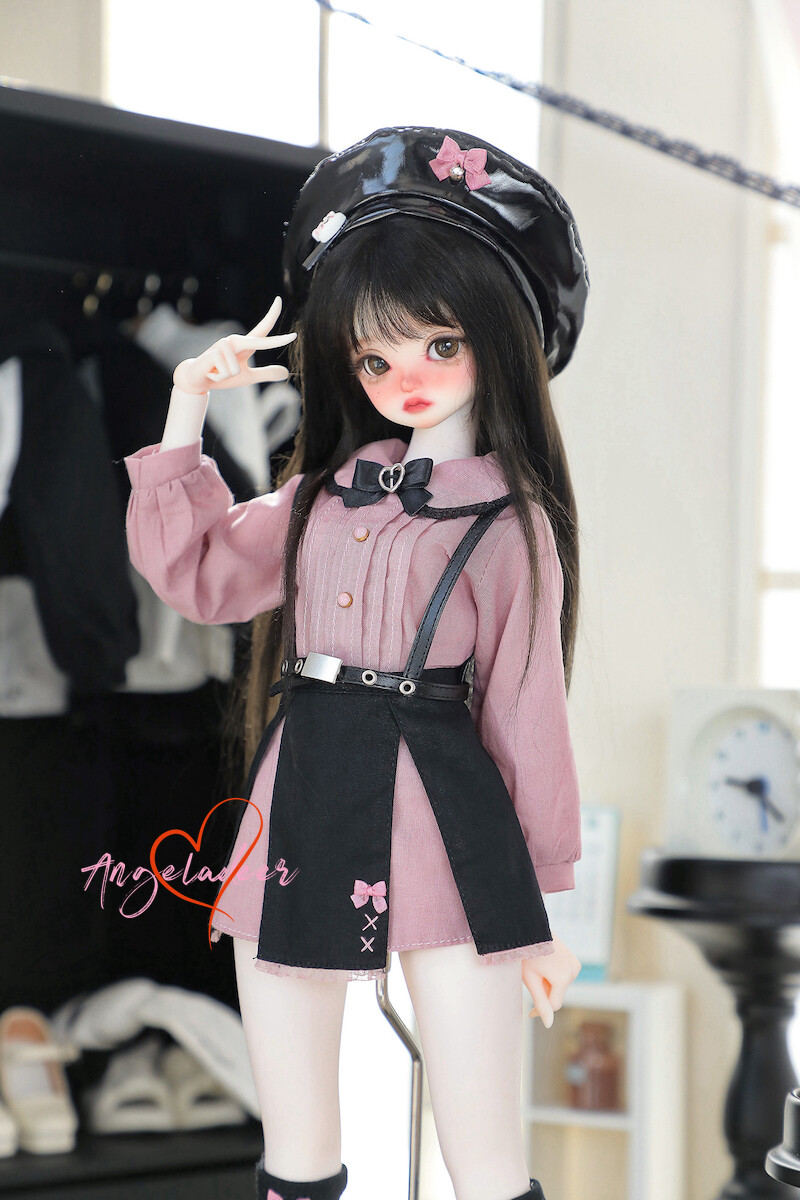 1/6 1/4 MSD MDD Puyoo BJD Doll Clothes Land Mine Shirt Skirt