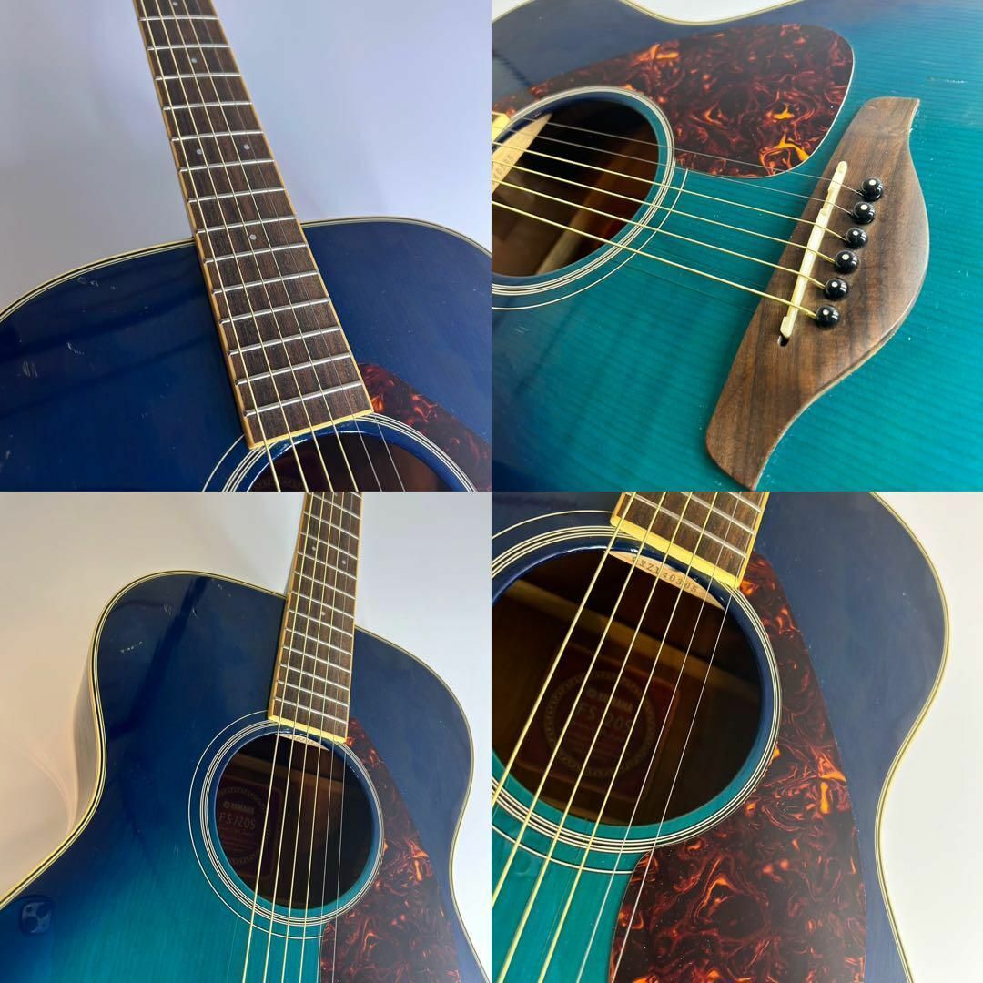 Acoustic Guitar Yamaha FS720S Blue Burst Solid Spruce Top Acoustic Guitar Yamaha FS720S Blue Burst Solid Spruce Top