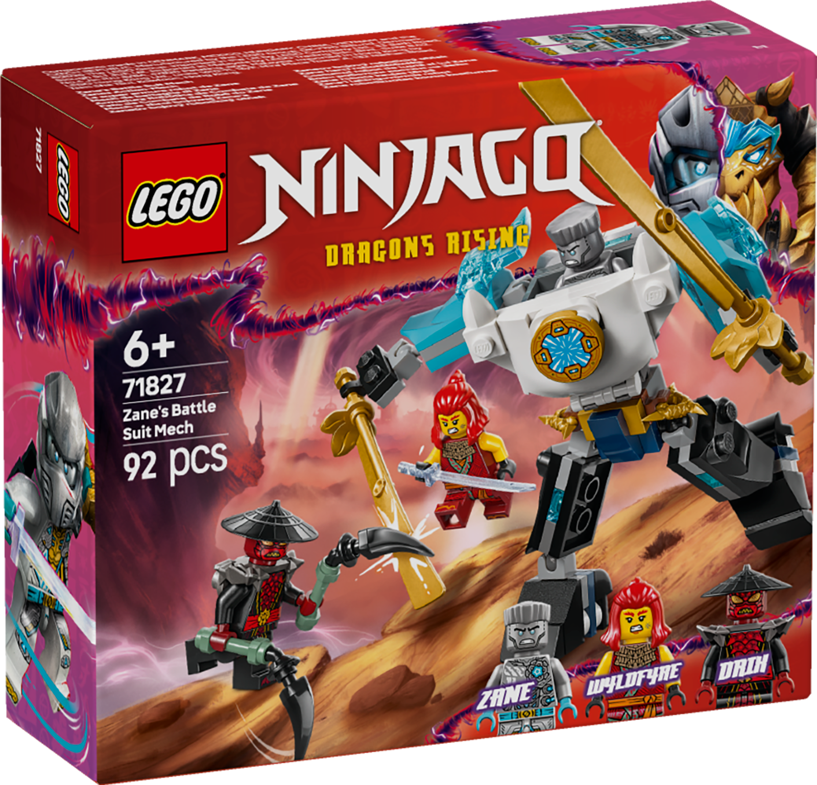 Lego Jungen Bunt Zanes Ninjago Roboter-Rüstungsbaukasten - Bild 4