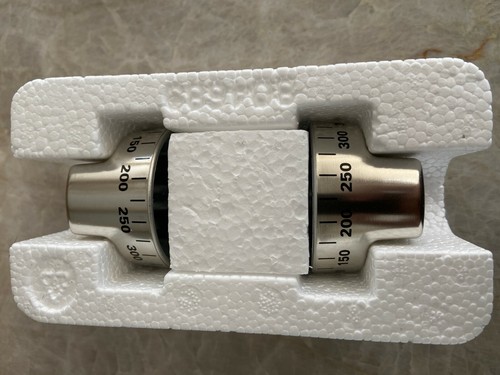 Wolf Stainless Steel Dual Fuel Oven Knob Off / 100 degrees - 450 degrees NEW - Afbeelding 4 van 4