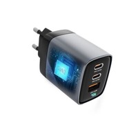 Netzteil Lcd LadegeräT 1X Usb A 2X Usb C Pd Qc 4.0 Schnell 70W Gan F-Energy
