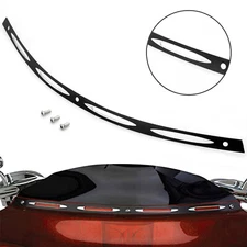 Black windscreen windshield trim For harley Touring Electra Street glide  09-13