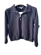 EMS Eastern Mountain Sports Fleece Jacket Women’s Size Large Black Full zip