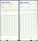 (50) Time Cards for uPunch HN1000 / HN3000 / HN3500 / HN5000 (HNTC Compatible)