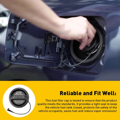 Fuel FILLER Gas Tank Cap COVER for 2000-2006 Toyota 4Runner Scion xB 77300-53010 - Picture 7 of 12