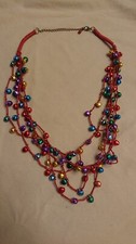 Christmas Jingle Bell Layered Necklace