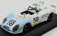 Best Model 1/43 Porsche Flunder 58 24H Le Mans 1972 Roser Statisches Modell