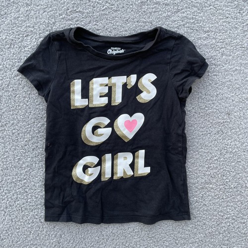 Oshkosh Bgosh Originals Girls Black TShirt Size 6 eBay