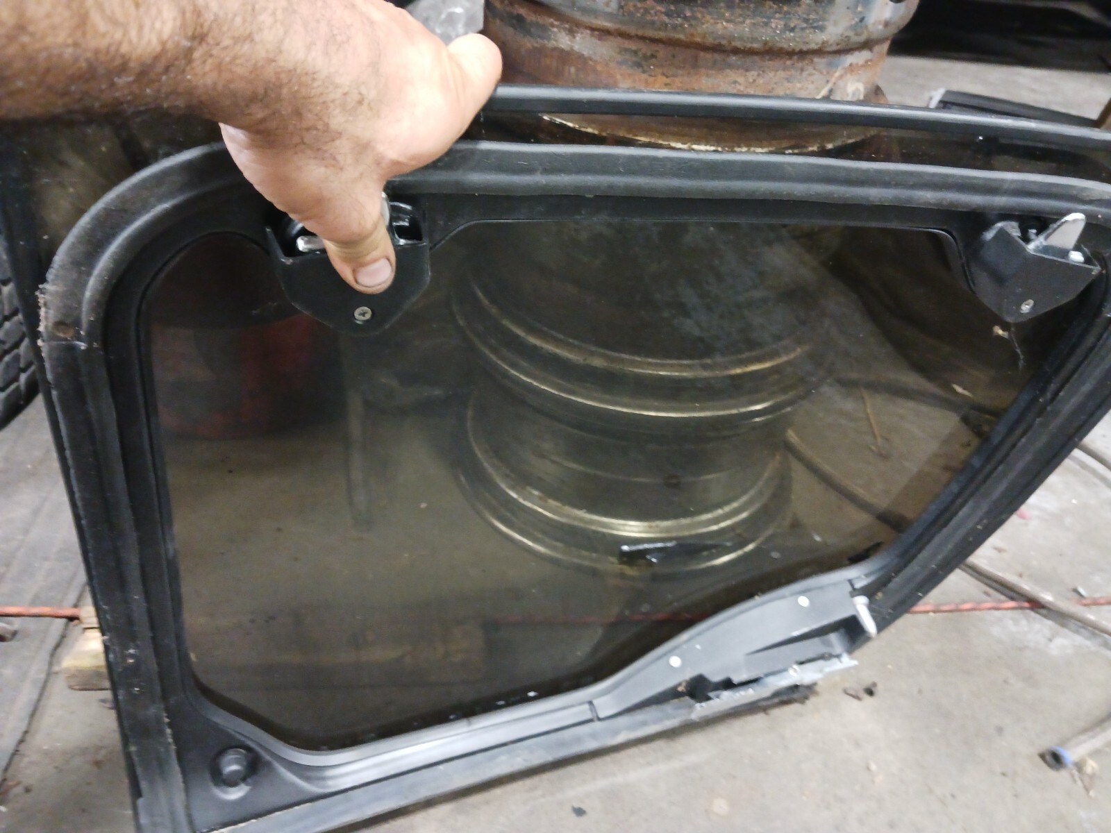 19781982 CORVETTE C3 MIRRORED GLASS TTOPS GM/OEM PAIR ONE GLASS NO