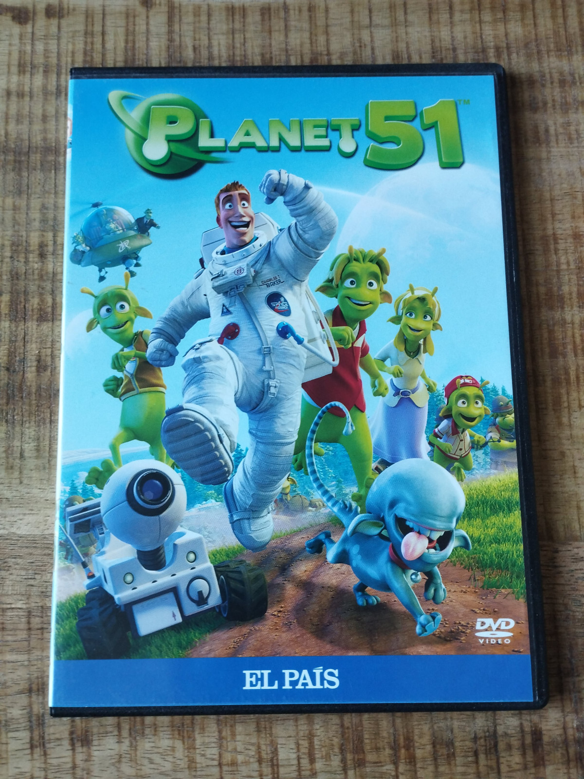 Planet 51 Animation - DVD + Extra Game Spanish English Region 2