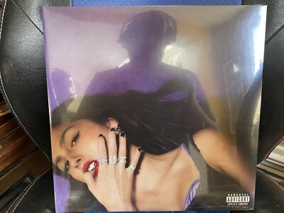 NEW LIMITED EDITION OLIVIA RODRIGO GUTS MARBLED SILVER VINYL IN HAND IN UK
