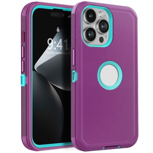 7 Pack Shockproof Case Cover For iPhone 11 12 13 14 15 16 Pro Max SE 2 3rd 6 7 8 - Picture 2 of 22