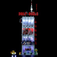 LocoLee LED Light Kit for Lego 76178 Daily Bugle Building Blocks Lighting Set