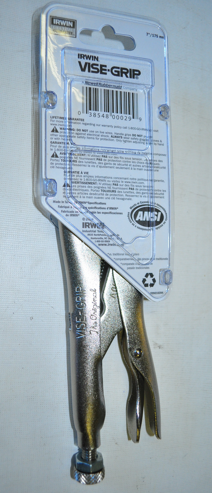 Irwin ViseGrip RR Locking plier Pinch Off Tool 7" eBay