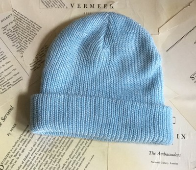 Urban Outfitters Beanie Hat Turquoise 