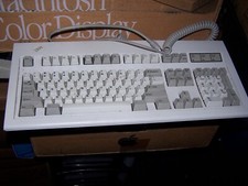 Vintage IBM Model M keyboard with SDL to PS/2 cable