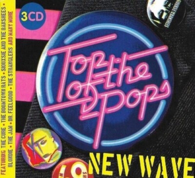 Top of the Pops: New Wave (2017) NEW SEALED 3xCD Punk / New Wave Hits 70's 80's