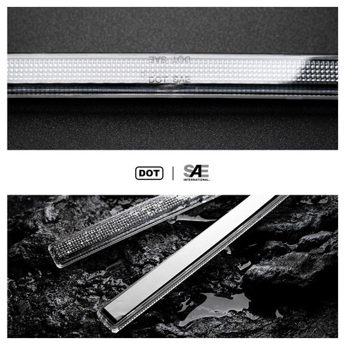 Clear Lens Side Marker Reflector Reflex Trim For 19- Mercedes Benz W463A G-Class - Picture 6 of 11