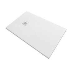 Piatto doccia in pietra SOLIDSTONE alto 2,8cm - Bianco