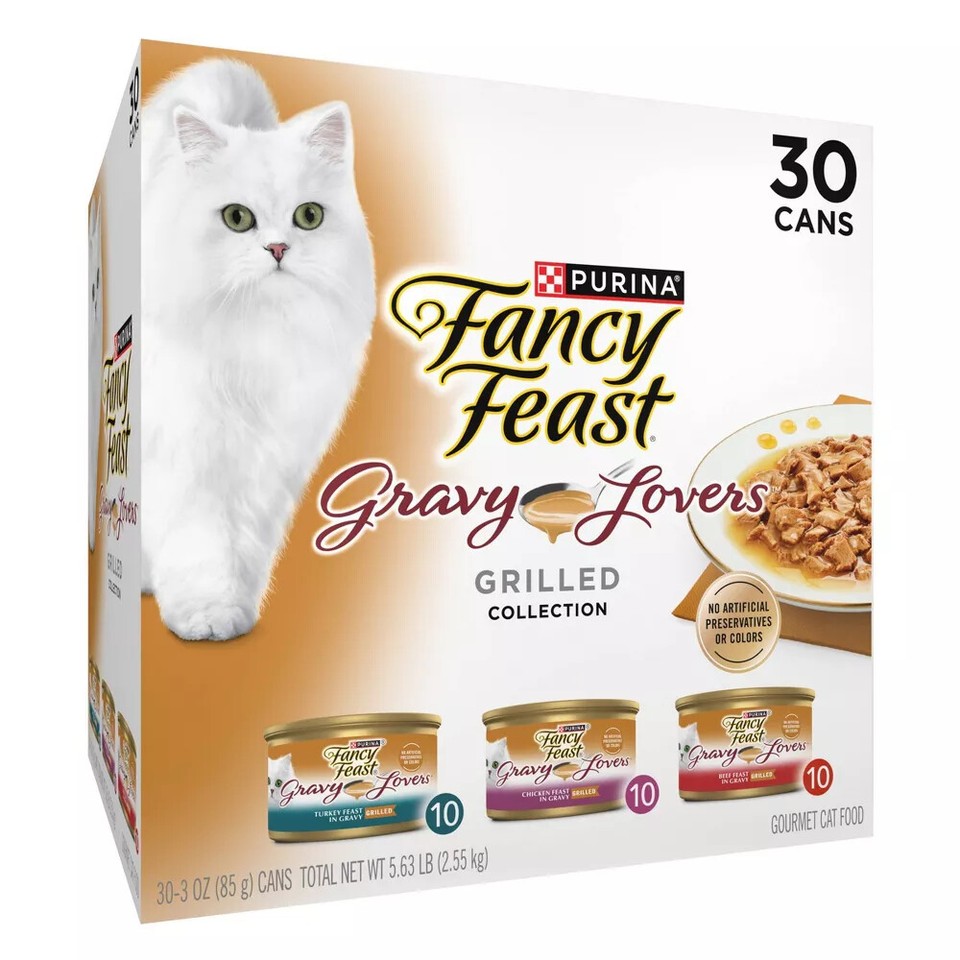 Gravy Lovers Variety Pack Chicken, Turkey & Beef Flavor Wet Cat Food