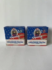 2 Pk Dr Squatch Men's Natural Soap Freedom Fresh 5oz Bar Zero Grit Red Root Tea
