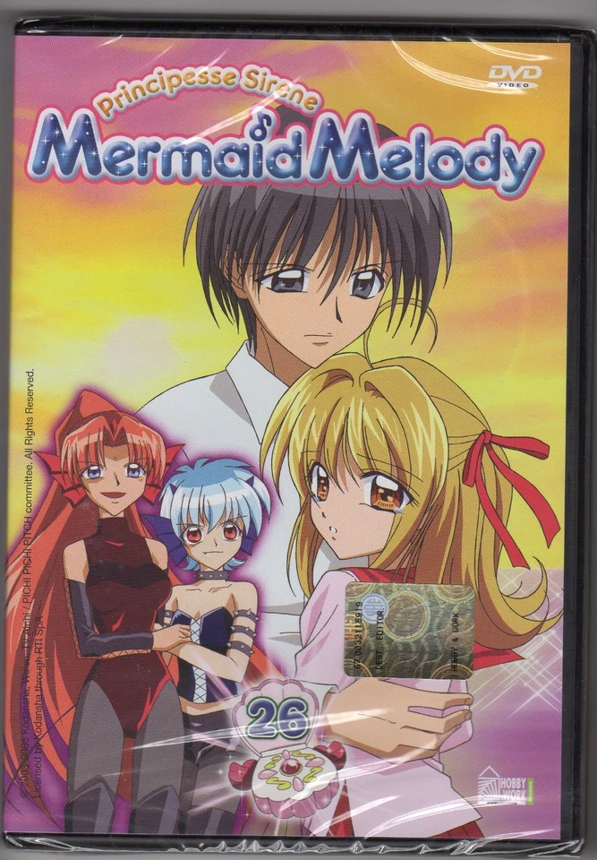 dvd MERMAID MELODY Principesse sirene HOBBY & WORK numero 26