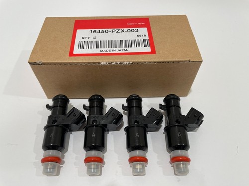 4 NEW OEM FUEL INJECTORS 16450-PZX-003 FOR 06-09 S2000 2.2L - Bild 1 von 5
