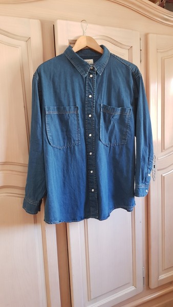Camisa Vaquera Mujer, El Corte Inglés. Talla L