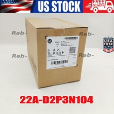 AB 22A-D2P3N104 PowerFlex 4 0.75 kW 1 HP AC Drive New Factory Sealed 2023