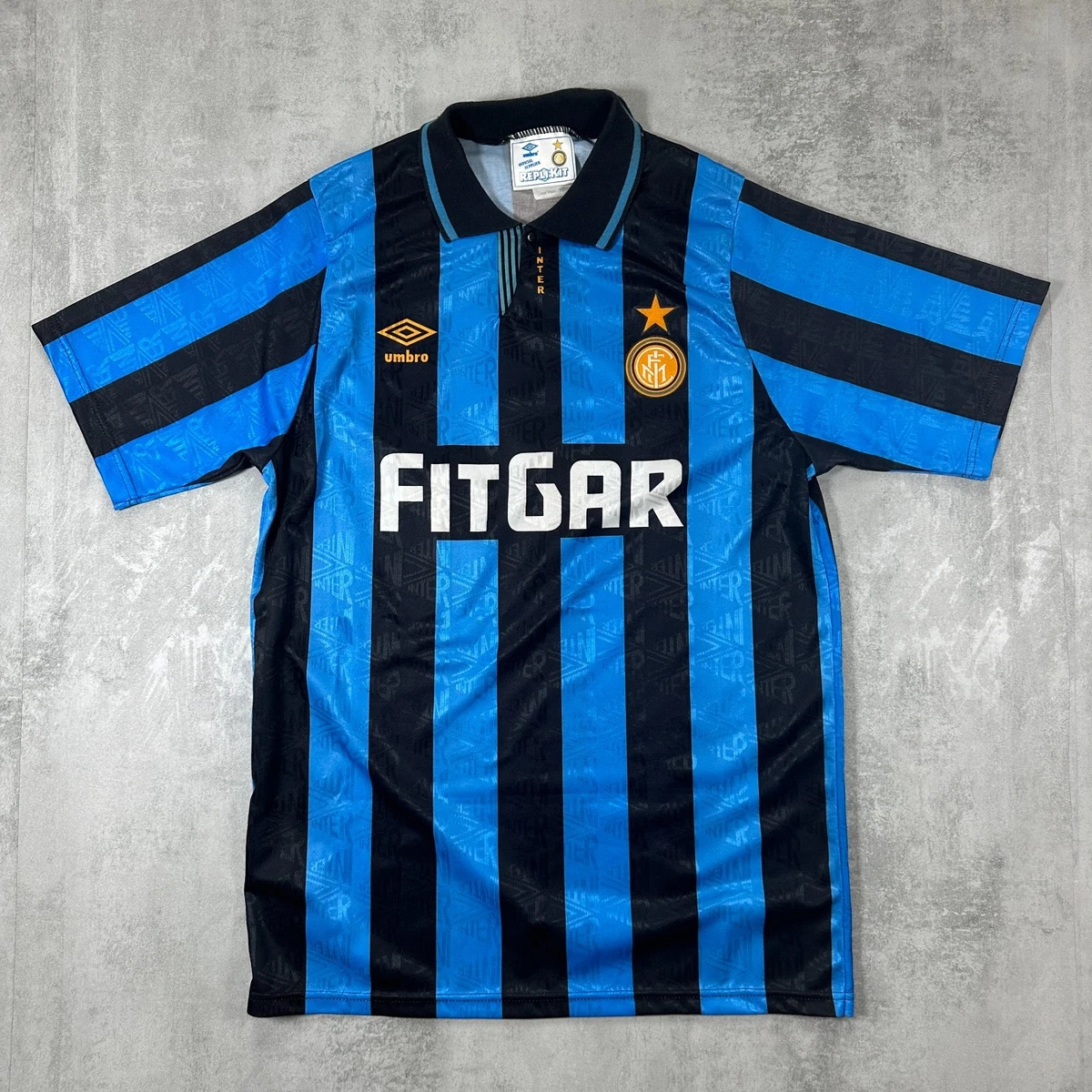 Umbro Inter Milan Home Memorabilia Football Shirts Italian Clubs