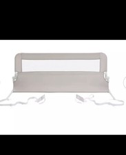 Cuggl Bettgitter flexibel faltbar Kindersicherung in grau 43 cm x 20 cm