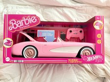 Mattel Hot Wheels Barbie the Movie RC Corvette Car - Pink HPW40 
