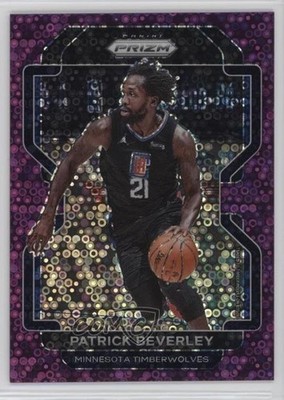 2021-22 Panini Prizm Fast Break Purple Prizm 58/75 Patrick Beverley #25 0q3