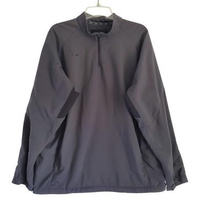 Nike Jacket Mens Large Team Shield Performance Track Active Vented 578555 Gray