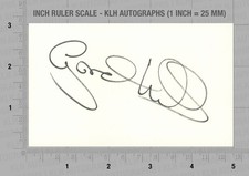 Gordon Hill Hand Signed White Card Manchester United Genuine Autograph + COA