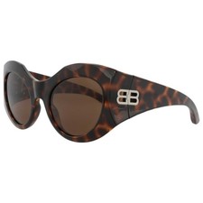 NEW Balenciaga BB0256S-30013971-002 Sunglasses 56mm 100 Authentic