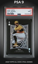 Topps Paul Skenes All Aces 2026 Series 1 AA-2 Pittsburgh Pirates MLB Baseball