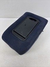 95-98 Chevy Silverado Gmc Sierra Suv Cloth Center Console Oem Blue Read
