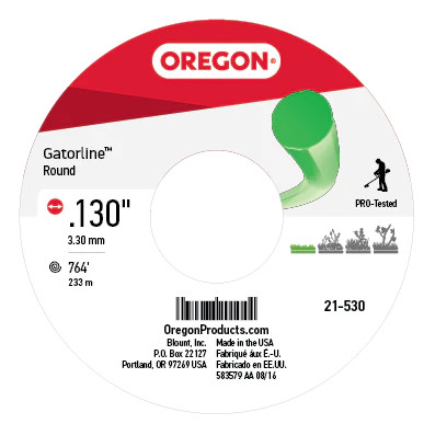 Oregon GATORLINE,ROUND .130 5lb SPOOL | 21-530