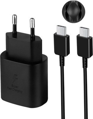 USB C Schnellladegerät 25W mit 1,5m Ladekabel für Android-Handy Samsung Galaxy