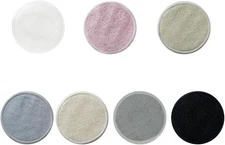 Reusable Makeup Remover Pads - 7 Pcs Soft Cotton Rounds for Face 8cm/3.15in 