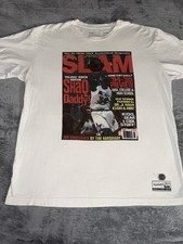 Shaquille O  Neal Mitchell  Ness Orlando Magic Mens T-Shirt Size XL White