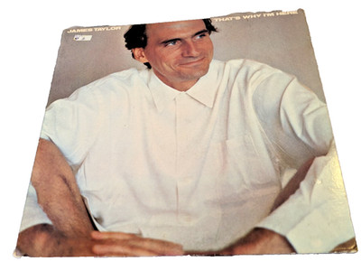 James Taylor   That's Why I'm Here - Vinyl LP Record Album 1985